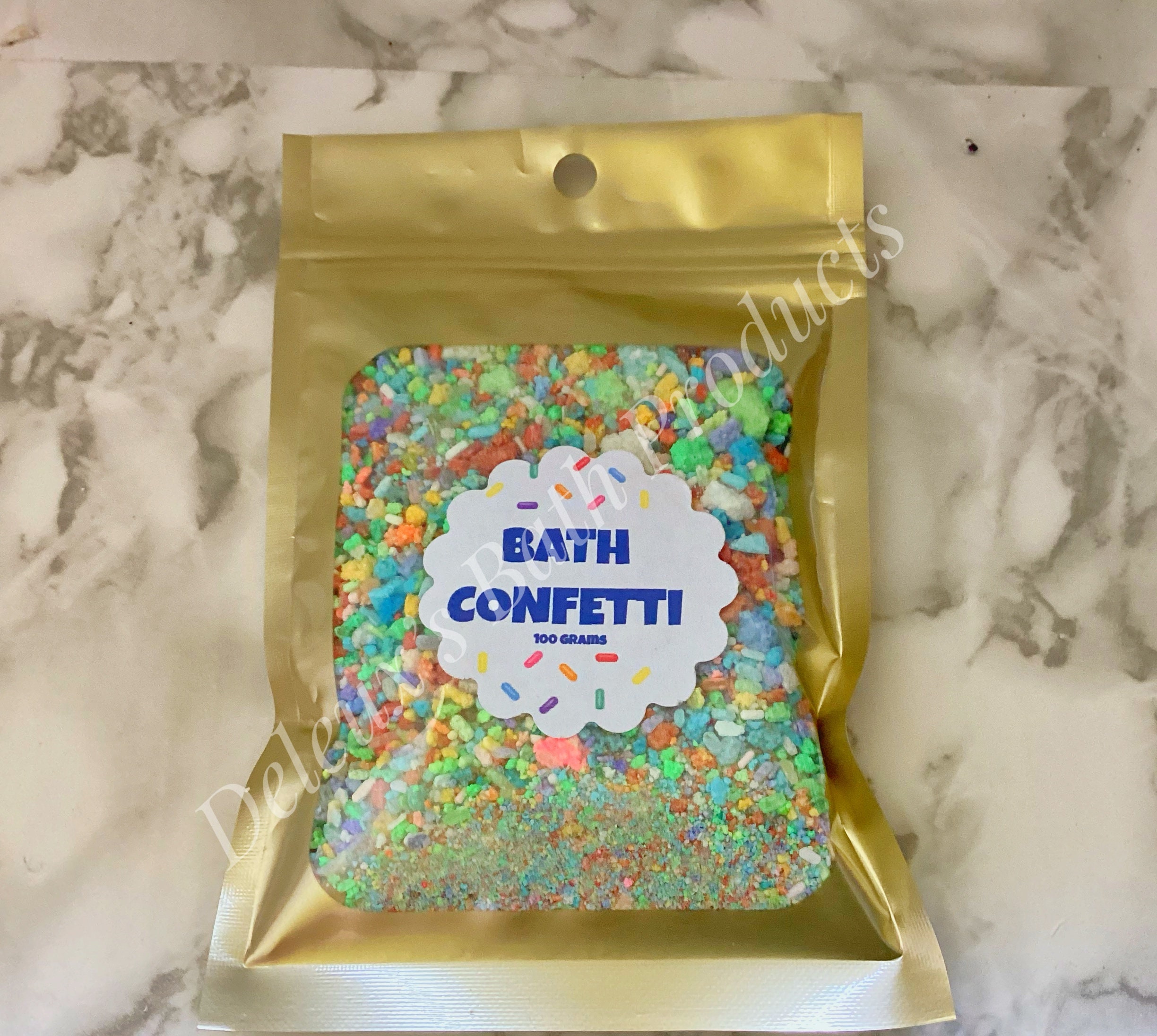 Confetti Bath Bomb. Bath Bomb Dust. Fizzy Bath Confetti. Bath Etsy