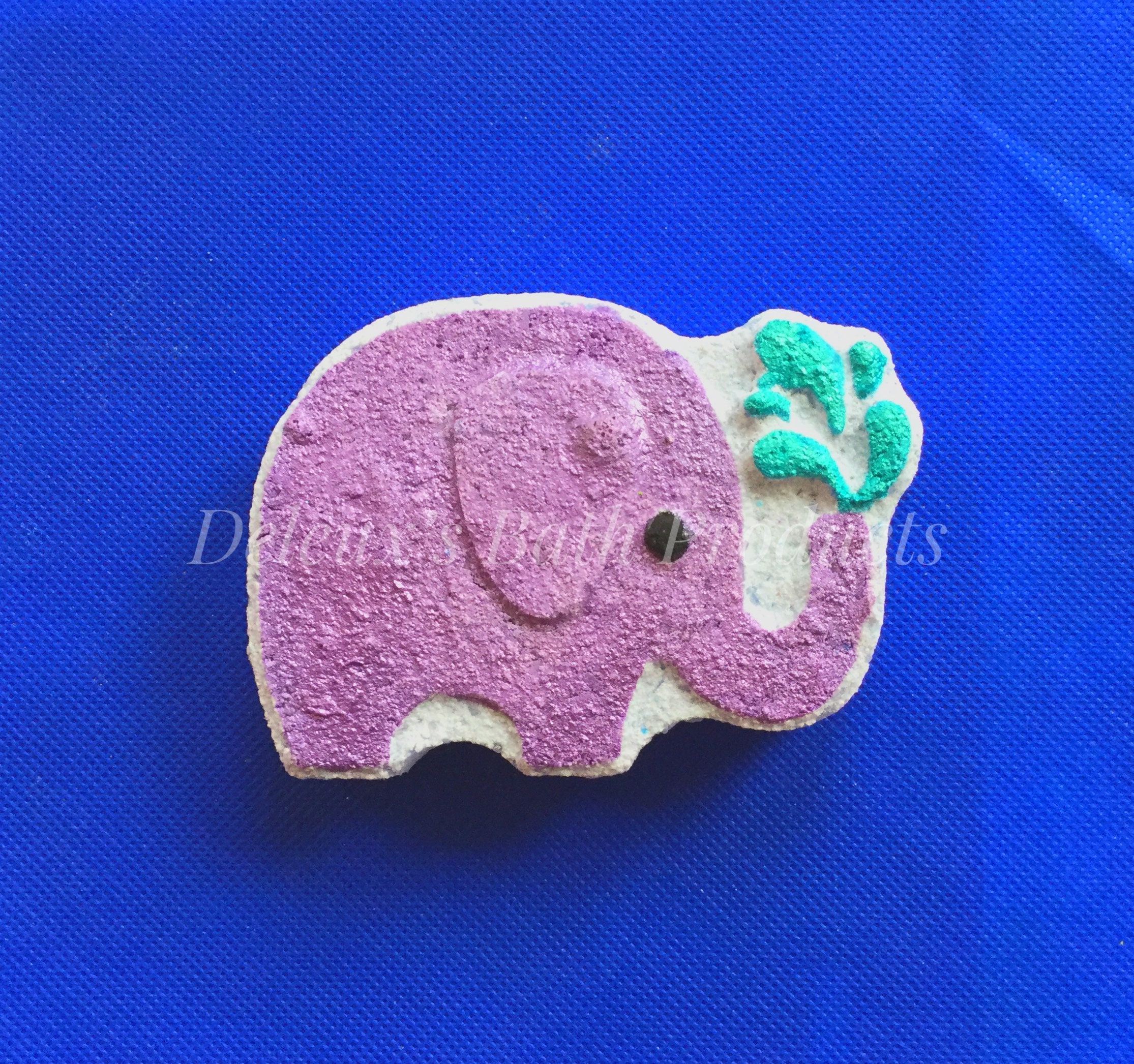 Elephant Bath Bomb. Purple Bath Bomb. Elephant Theme. Pretty - Etsy