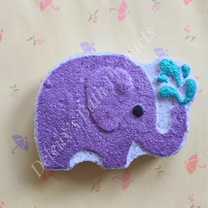 Elephant Bath Bomb. Purple Bath Bomb. Elephant Theme. Pretty Theme ...
