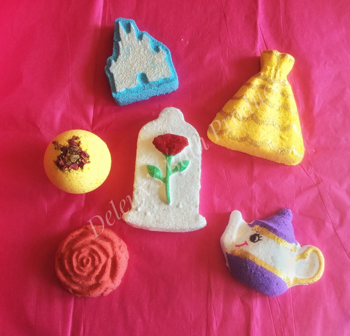 Beauty and The Beast Bath Bombs. Belle Bath Bomb. Princess Etsy