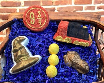 Wizard Bath Bomb Box. YELLOW Theme Version. Magic Gift. Stocking Stuffer. Witch Bath Bomb Gift Set. Magic Bath Bomb. Wizard Bath Bomb.