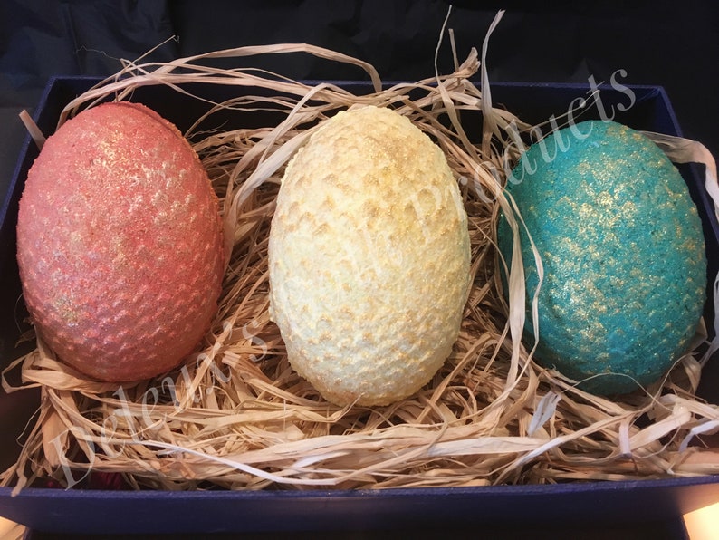 Dragon Bath Bomb Gift Set. Dragon Egg Bath Bomb Gift Set. Etsy