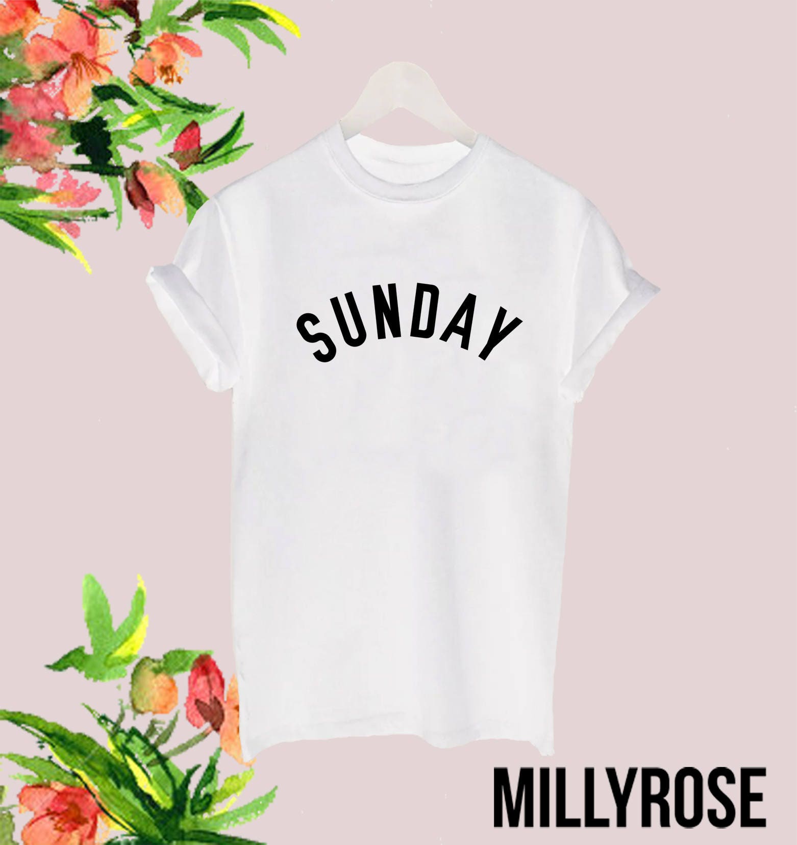 rookie at donere vigtigste Sunday Weekend Chill Ladies Womens Slogan White Black T Shirt - Etsy