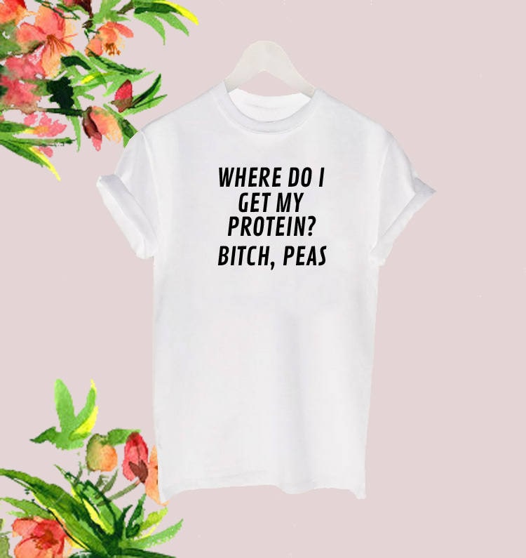 Vegan slogan t shirts Clearance