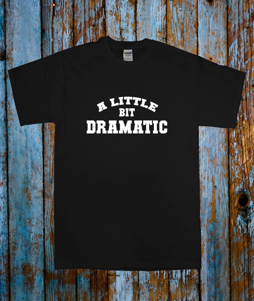 dramatic black tee