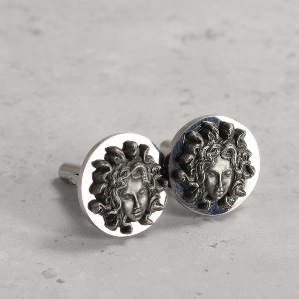 Medusa Head Cufflinks gift