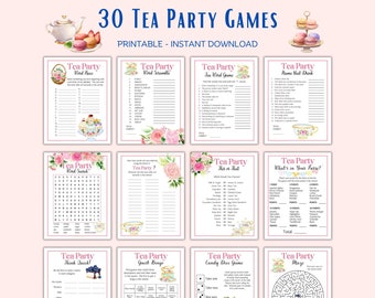 Tea Party Games, Tea Party Game Ideas, Tea Party Birthday, Tea Party Bridal Baby Shower, Tea Party Activities Adults, Tea Party Trivia