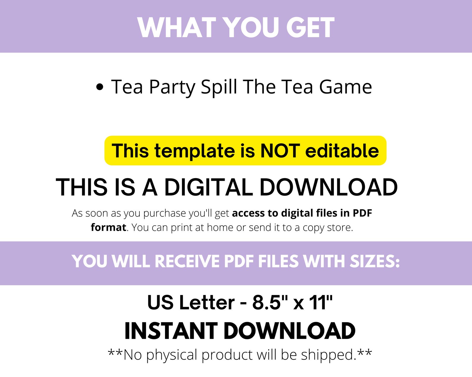 Spill the Tea Game, Tea Party Games, Tea Party Activities, Girls Tea ...