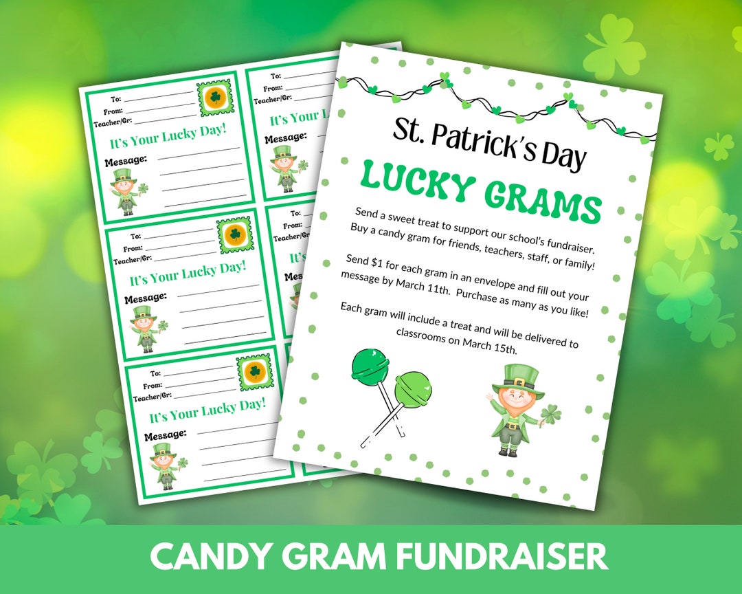 st patricks day chocolate box