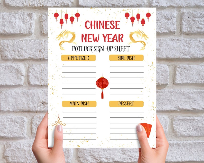 chinese new year potluck