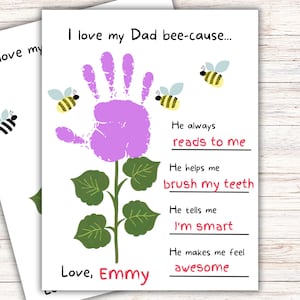 fathers day crafts for toddlers, fathers day gift from kids, fathers day crafts for infants, fathers day handprint craft, fathers day keepsake craft, fathers day preschool craft