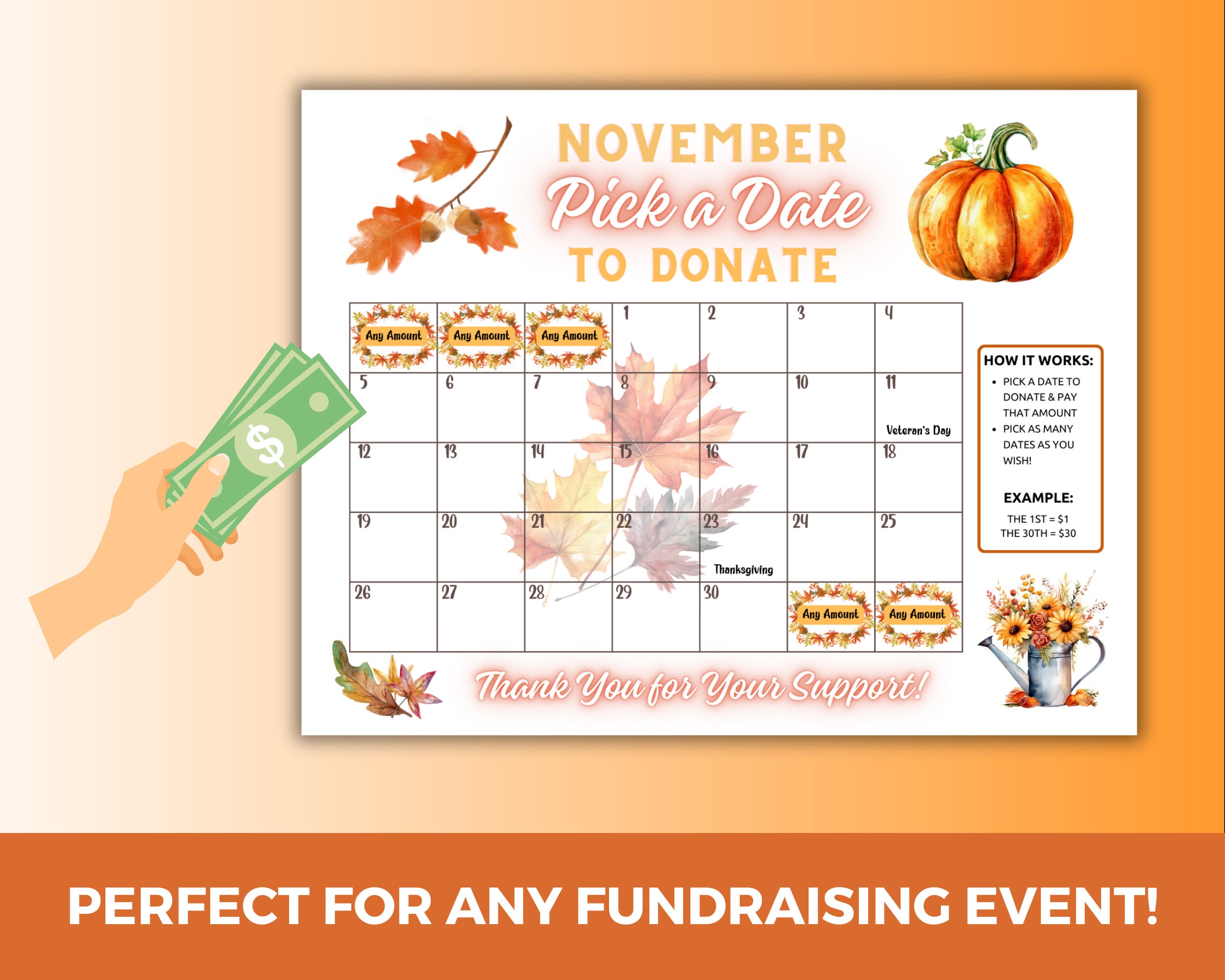Pick a Date Donation Calendar Pick a Date to Donate Cash Calendar Pick a Date Donation Calendar Pick a Date to Donate Cash Calendar