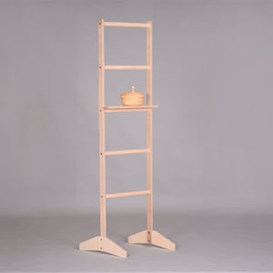 Ladder Display foldable, Rack for clothes and accessories, Trade show, Market stand,  Craft fair display, Modern garment stand