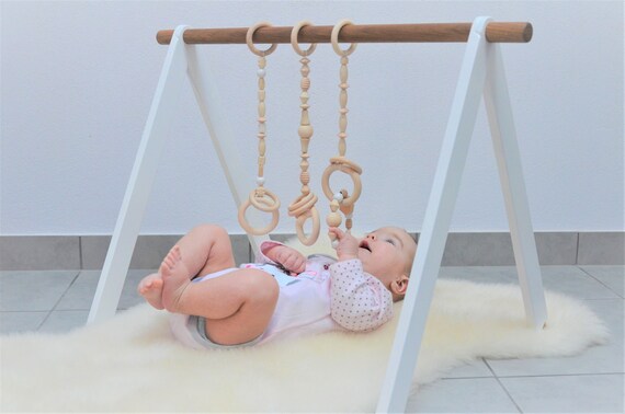 wooden play arch baby