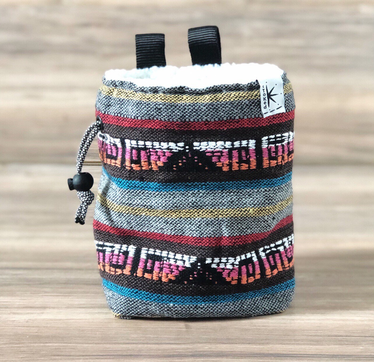 BOHO Handmade Chalk Bagstripey Tribal Etsy