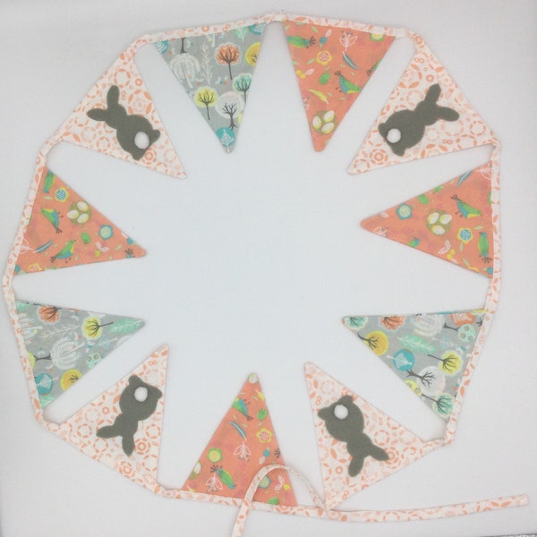 Bunting, Easter Bunting, Bunnies, Rabbit Bunting, Nursery Bunting