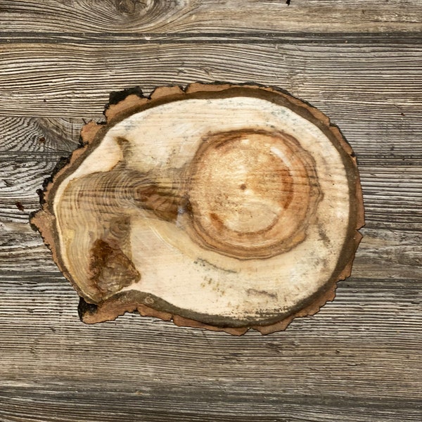 Aspen Burl Slice, Approximately 11 Inches Long by 8.5 Inches Wide and 3/4 Inches Thick