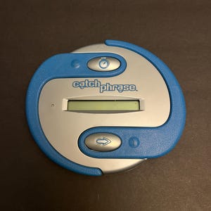 Catch Phrase Electronic Handheld Hasbro Vintage Game Word 2000 Hand Held