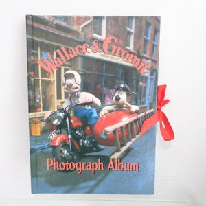 Wallace and Gromit groot vintage fotoalbum 1989 - ongebruikt - 12 kaartpagina's