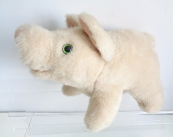 janice griffith anal plug Vintage Merrythought Ironbridge Shropshire Pig Soft Plush Toy 9 Inch