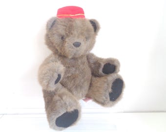 Vintage, Elegante by Dakin, High Class Stuffed Animal, Teddy Bear