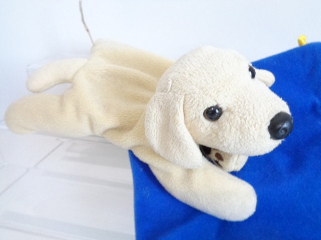 Vintage Andrex Puppy Dog Beanie Soft Plush Toy With Blue Bag - Etsy Israel
