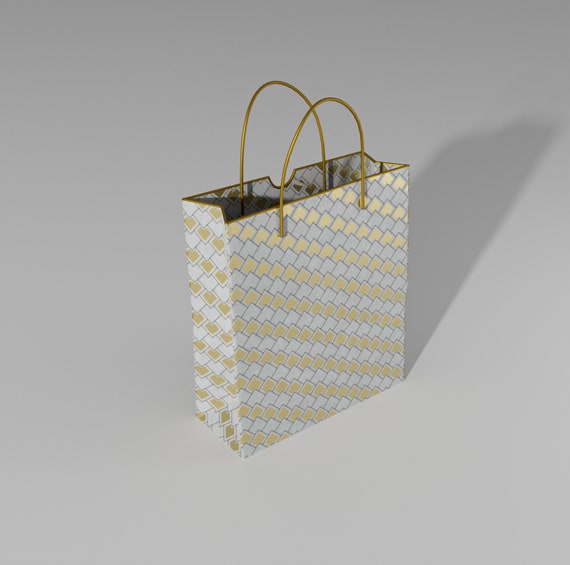 Decorative Bag 3D Model Blender Project File Etsy