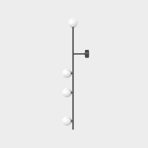 Linear Wall Lamp V4 - Wall Scone Contemporary Light Minimal Wall Light Modern Scone Glass and Brass mid century light minimalist lightning