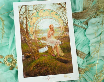 Fine Art Print A3 (29.7/42cm) of &quot;Le Printemps&quot;, limited series of 30 copies - Photography by Psyche Ophiuchus