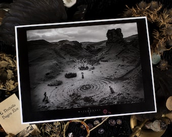 Fine Art Print A3 (29.7/42cm) of &quot;Witchcraft&quot;, limited series of 30 copies - Photography by Psyche Ophiuchus