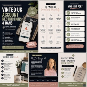Vinted UK Kontoeinschränkungen (Leitfaden) | Vermeiden Sie Bans, Warnungen, Einspruchsvorlagen (PDF)