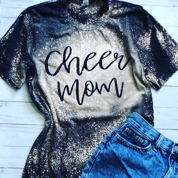 cheer mom shirt, cheerleading t-shirt, cheerleader, cheer mom, distressed tee, cheer mom svg, gift idea, team shirts,