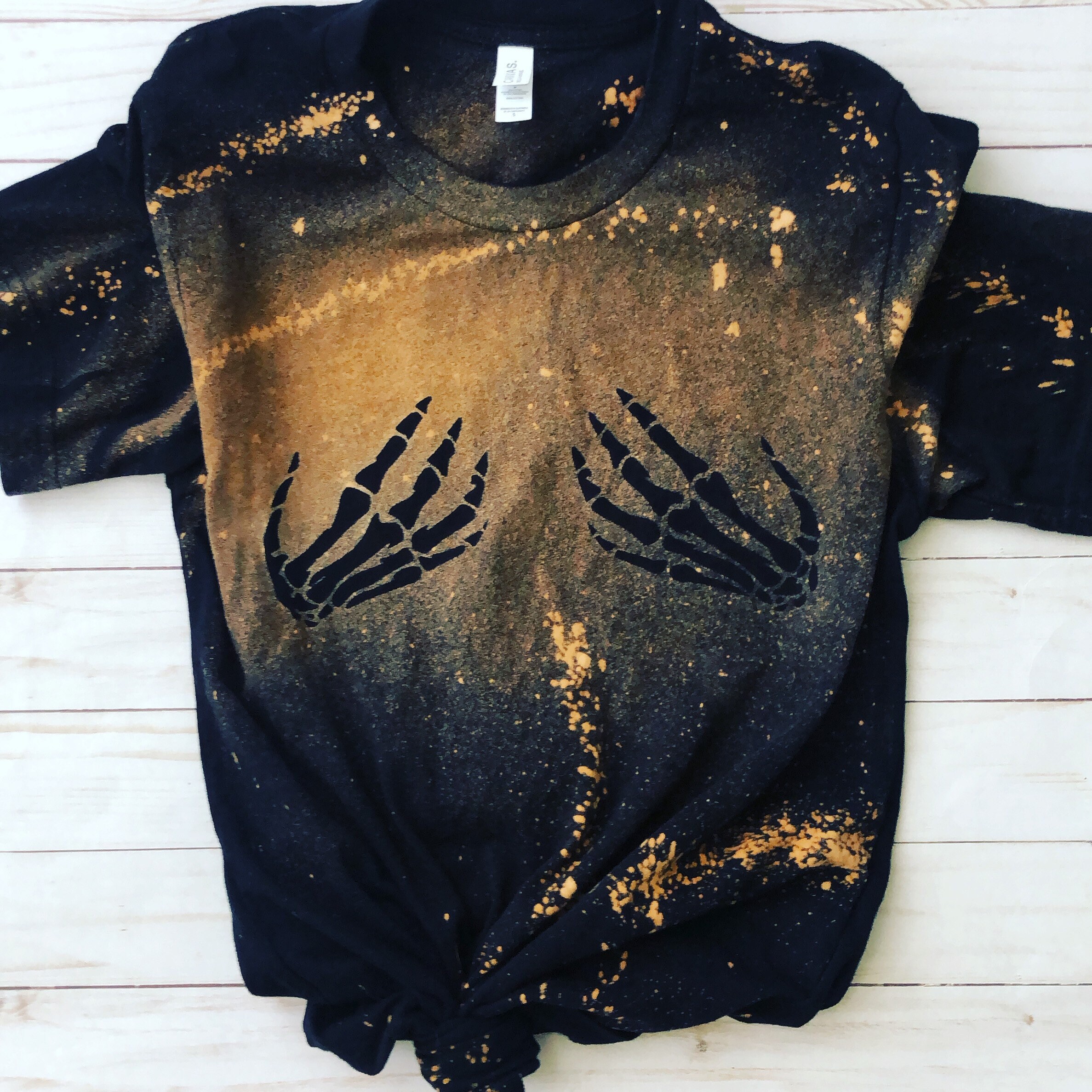 Halloween t shirt bleached halloween shirt hocus pocus  Etsy
