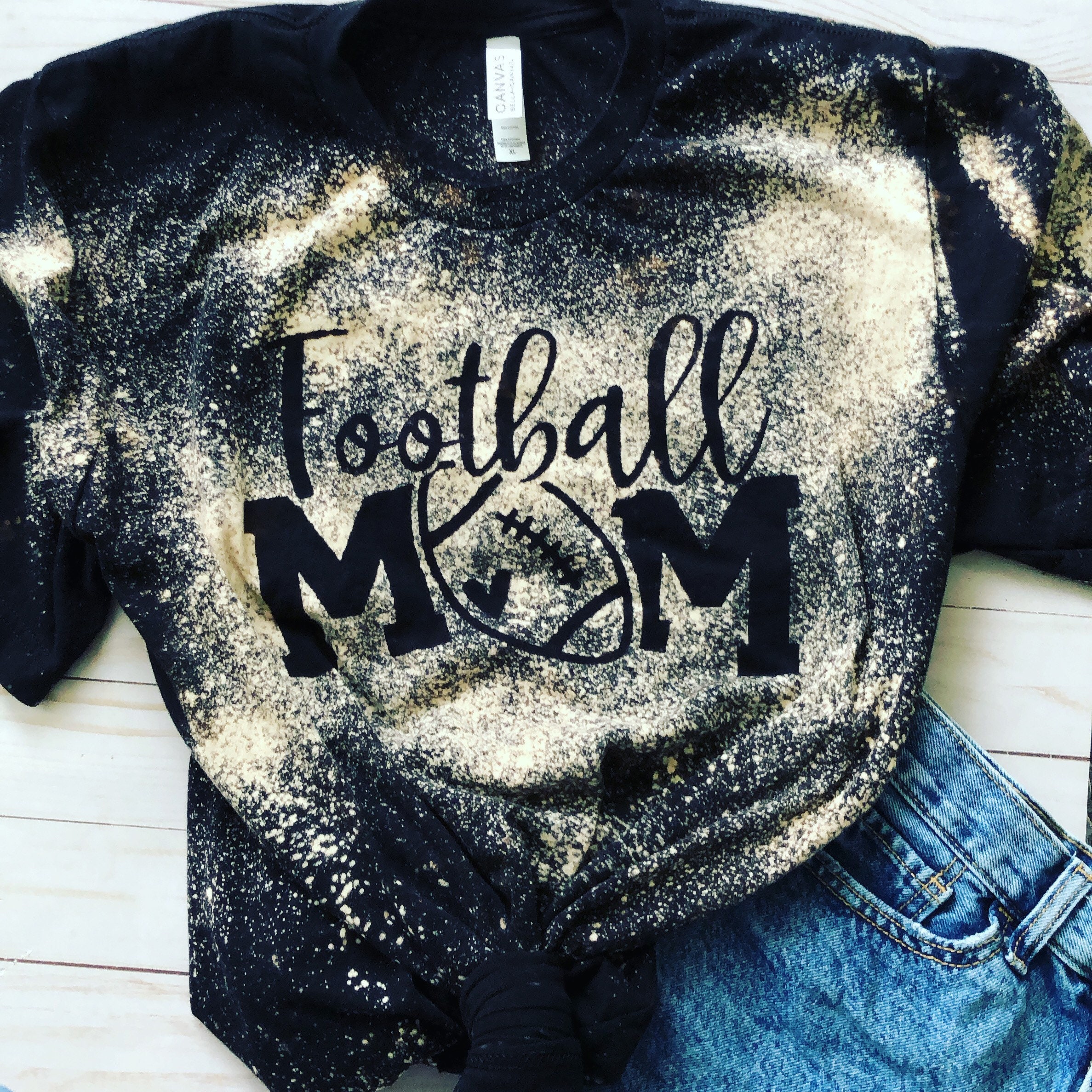 etsy football mom shirts