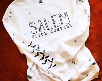 Halloween sweatshirt, salem witch company, halloween shirts, hocus pocus, sanderson sisters, disney halloween, fall shirt, fall sweatshirt