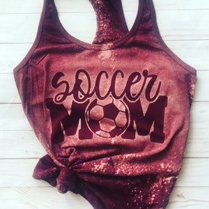 Soccer mom, soccer mom tank, soccer t shirt, distressed shirts, womens shirts, bella and canvas, sports t shirt, soccer tee, soccer dad