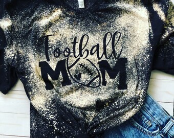 Football Mom Shirt - Football Shirt ~ Football Mom Tee ~ Football shirts ~ Football Mom Shirts ~ Distressed t-shirt, Bella and Canvas