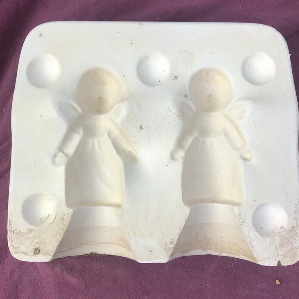 Kissing Angels Ceramic Mold Slip Cast Mold Longview 124 Vintage