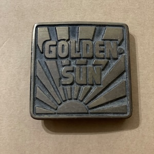 GOLDEN SUN buckle