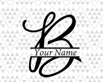 Download Monogram letter b | Etsy
