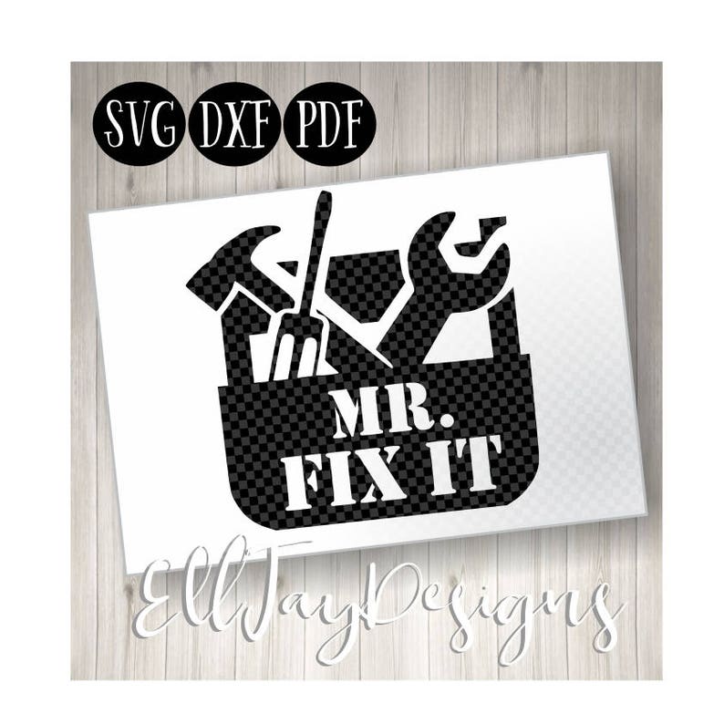 Download Father's Day svg tool svg tool box svg Mr. Fix it svg | Etsy