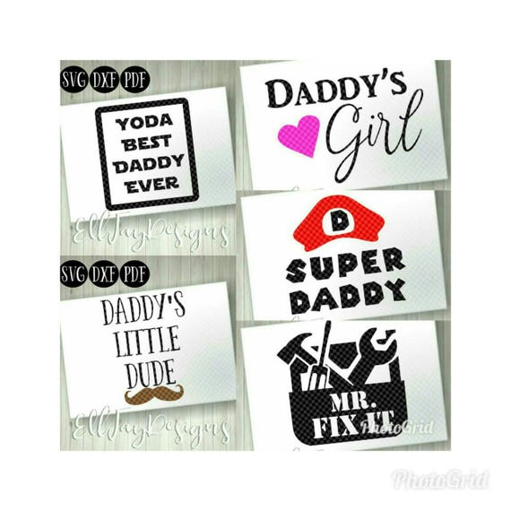 Download Daddy S Little Dude Super Daddy Video Games Yoda Best Father S Day Svg Mr Fix It Father S Day Bundle Daddy Svg Nerd Daddy S Girl Printing Printmaking Craft Supplies Tools Jewellerymilad Com