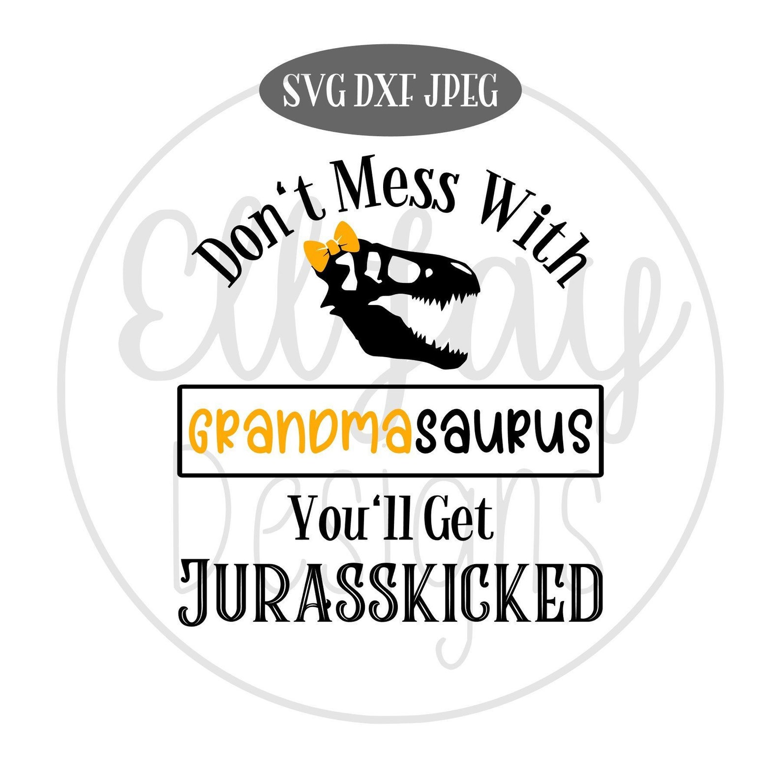 Download Grandmasaurus SVG Grandmasaurus Grandmasaurus rex svg | Etsy