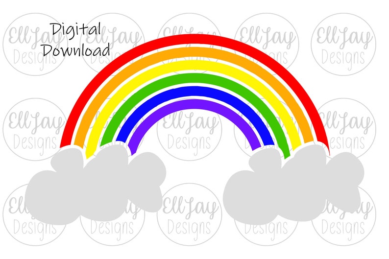 Download Rainbow Svg Cute Rainbow Svg Spring Svg Rainbow Baby Svg Etsy