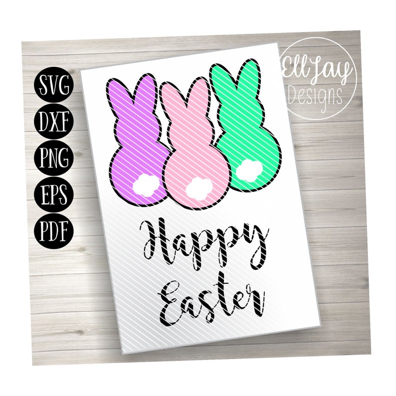Easter svg Easter sign rabbit svg Easter Bunny svg bunny svg Happy Easter svg peep svg Easter file bunny tail svg Easter decoration