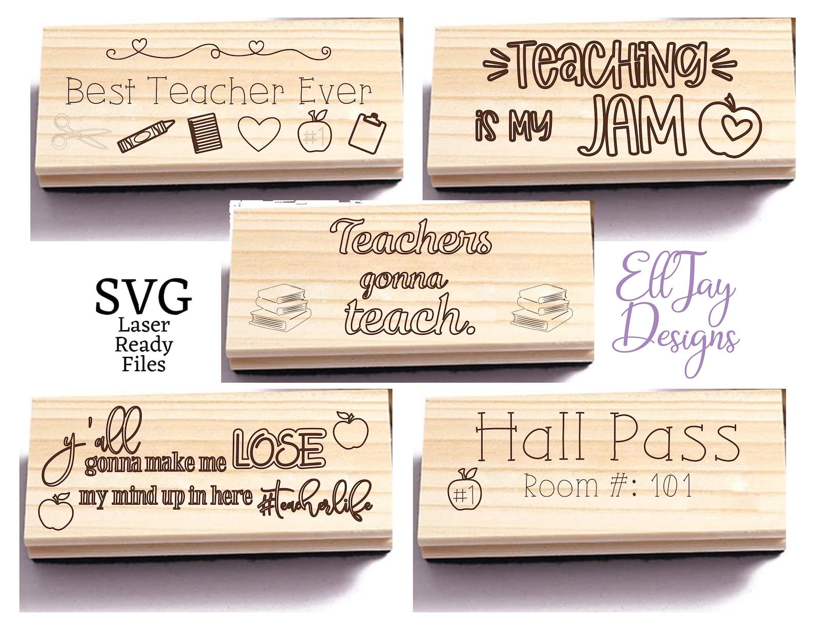 Eraser SVG Chalkboard Eraser Design Dry Erase Whiteboard Svg Etsy