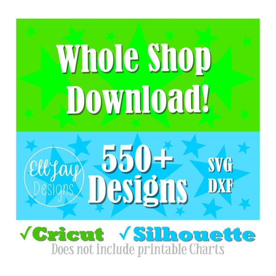 Download Svg Bundle Svg Files Cricut Bundle Silhouette Bundle Whole Etsy