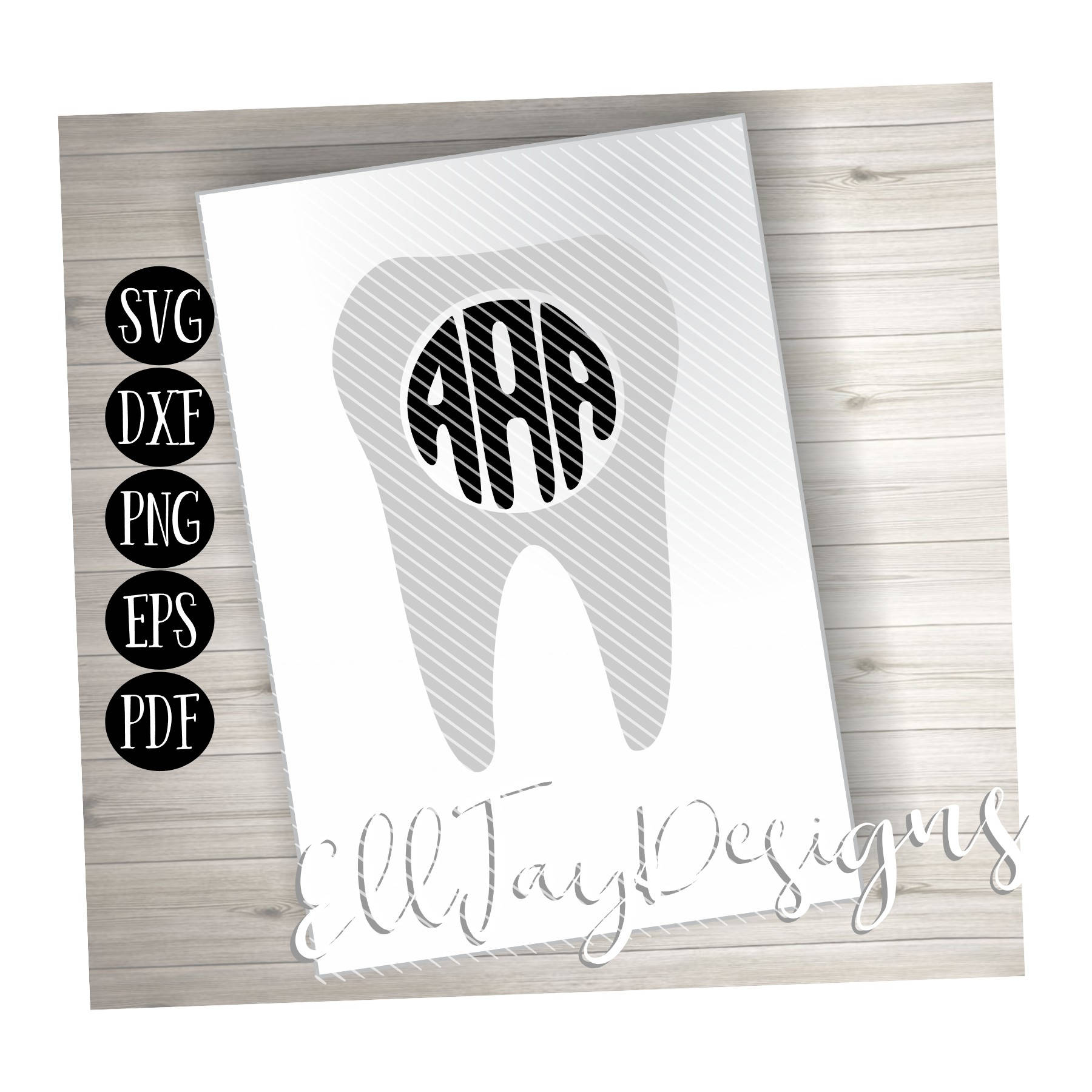 Download Tooth svg dentist svg tooth fairy svg monogram frame | Etsy