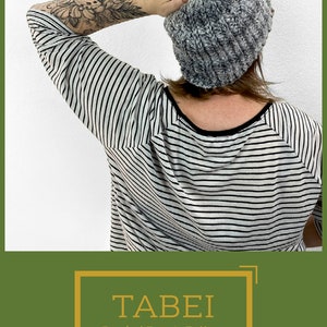Tabei Hat Crochet Pattern Worsted Yarn, Texture Beanie Adult Teen by Rebecca Velasquez Revel Signature Collection image 6