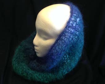 Mohair Continuous Scarf #2